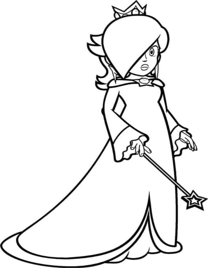 Rosalina afdrukbaar basis