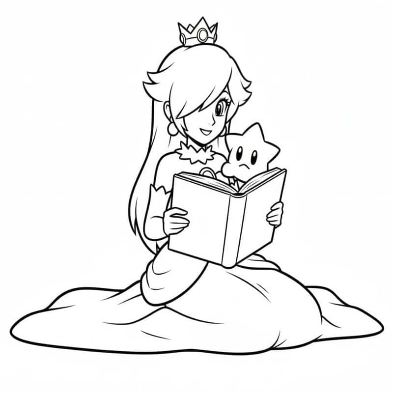 Rosalina afdrukbaar