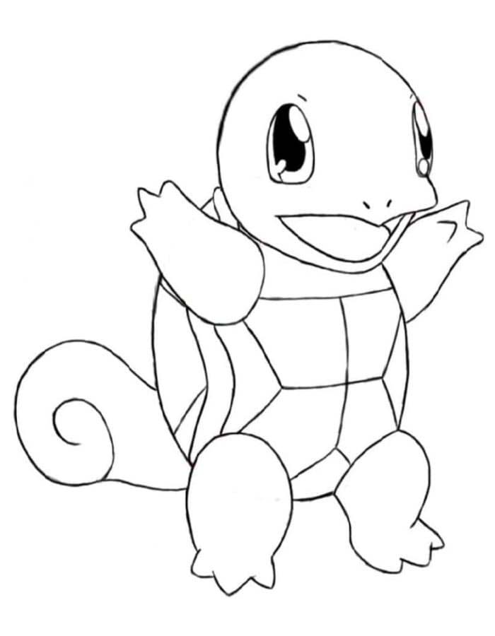 Squirtle gratis simpel