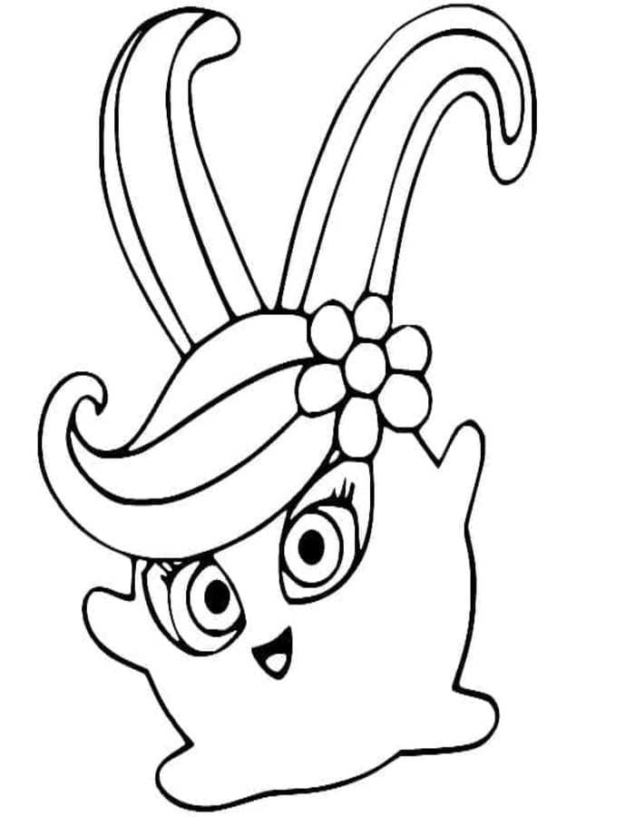 Sunny Bunnies gratis afdrukbaar simpel