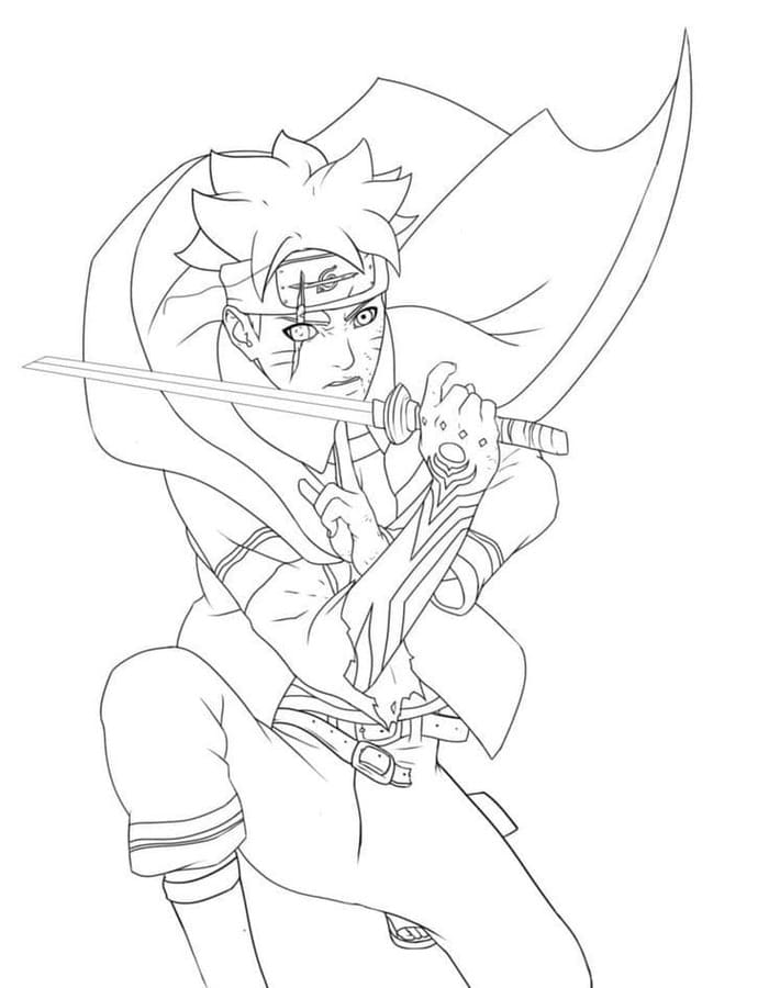Tekenen Boruto
