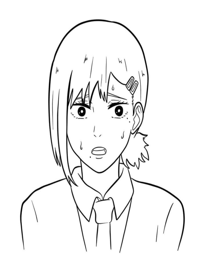 Tekenen Chainsaw Man basis