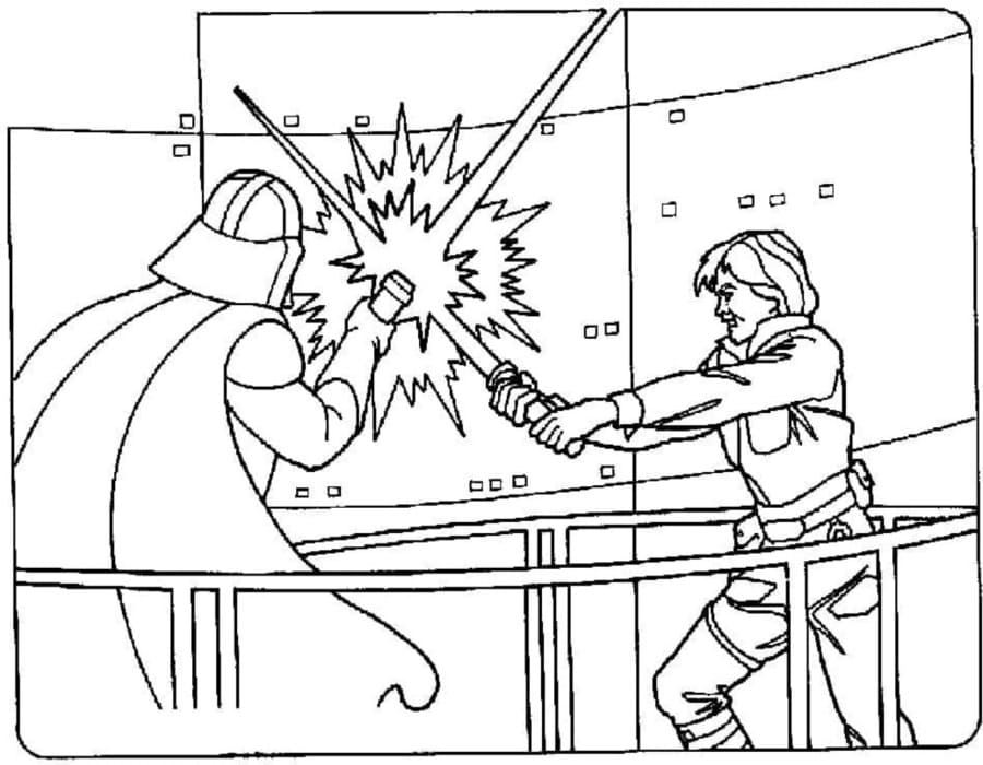 Tekenen Darth Vader afdrukbaar basis