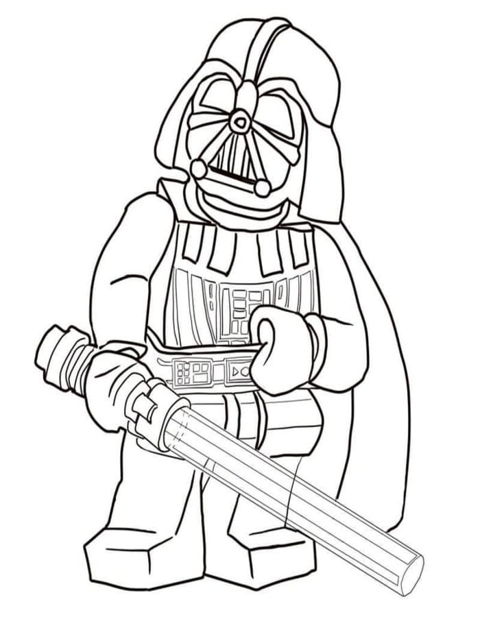Tekenen Darth Vader afdrukbaar