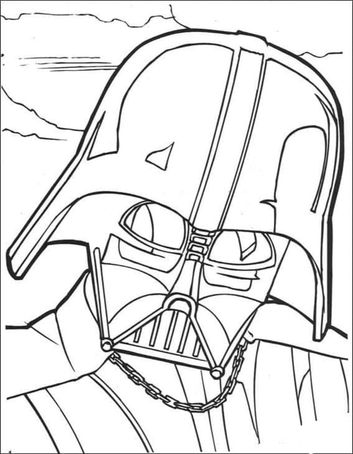 Tekenen Darth Vader voor kinderen