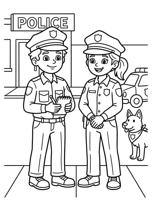 Tekenen Politie