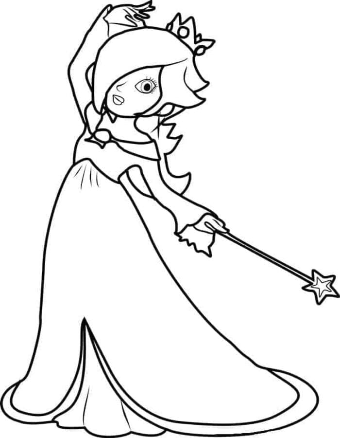 Tekenen Rosalina basis