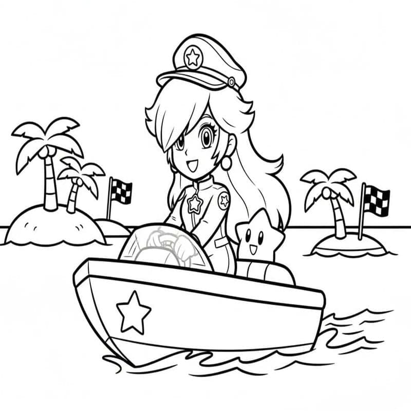 Tekenen Rosalina gratis