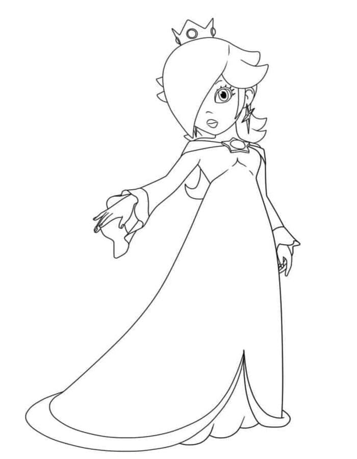 Tekenen Rosalina simpel