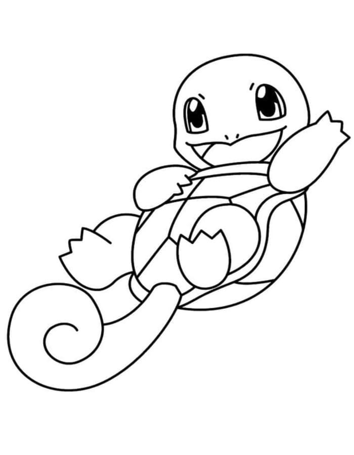 Tekenen Squirtle gratis