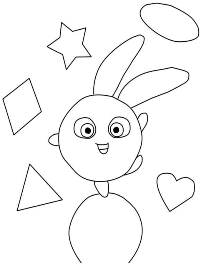 Tekenen Sunny Bunnies gratis basis
