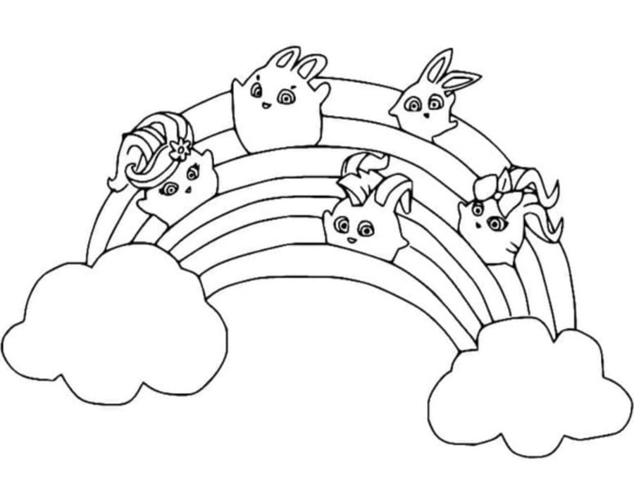 Tekenen Sunny Bunnies gratis
