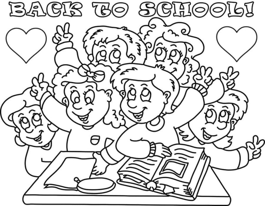 Terug naar school voor kinderen