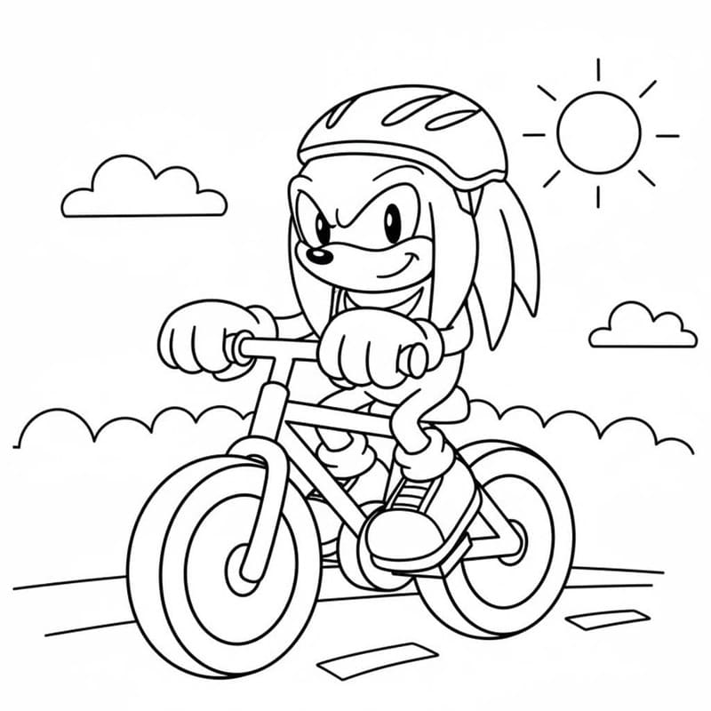 Afbeelding Knuckles afdrukbaar