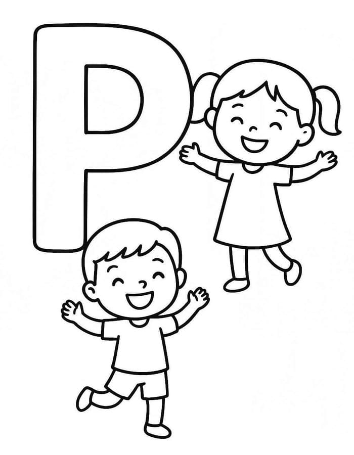 Afbeelding Letter P