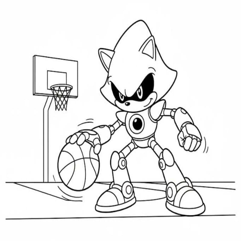Afbeelding Metal Sonic printbaar