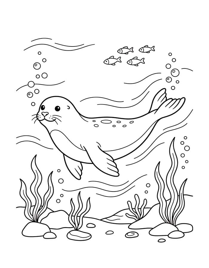 Afbeelding Zeehond gratis