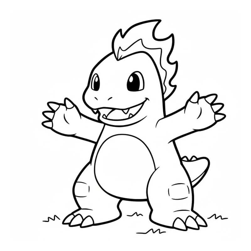Digimon afdrukbaar eenvoudig
