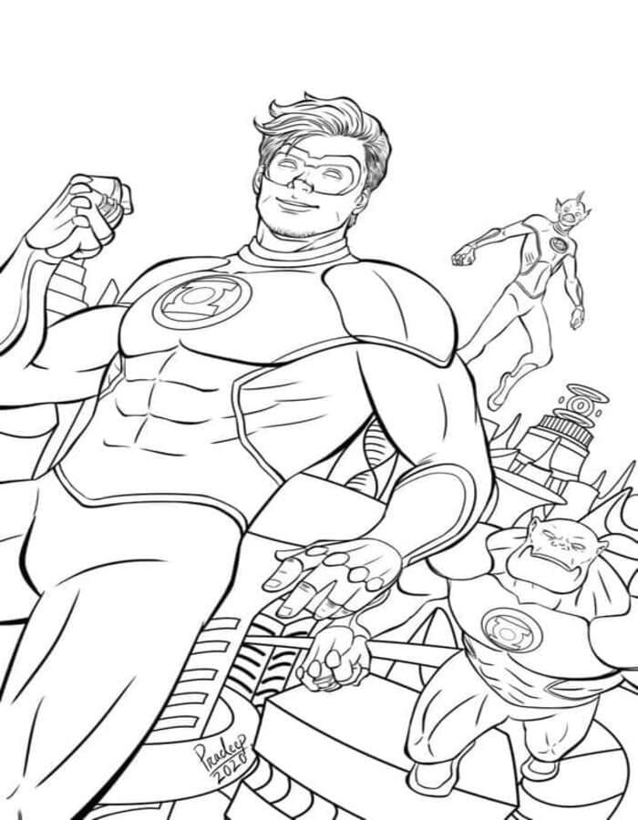 Green Lantern gratis voor kinderen