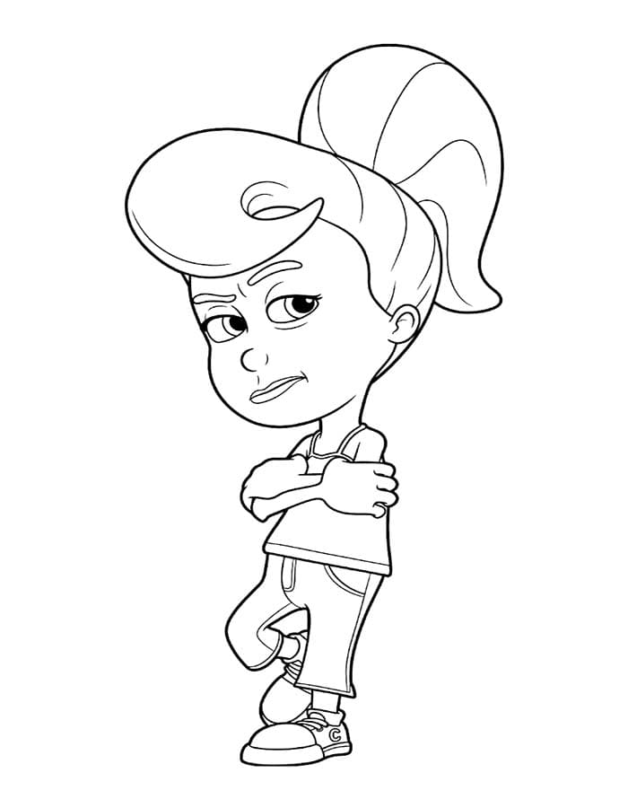 Jimmy Neutron gratis afdrukbaar