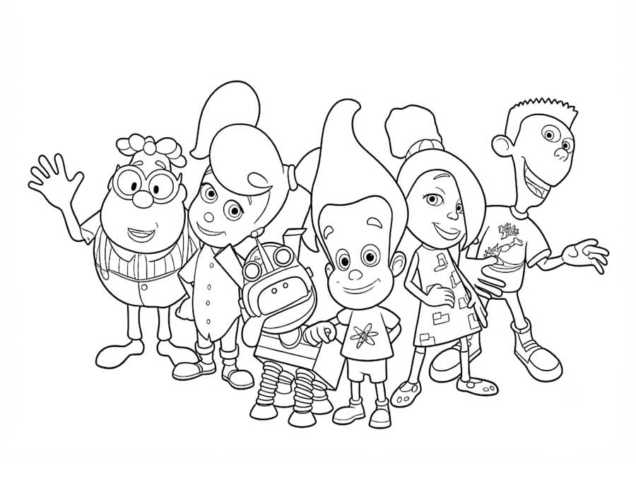 Jimmy Neutron voor kinderen