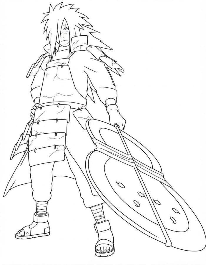 Madara Uchiha afdrukbaar