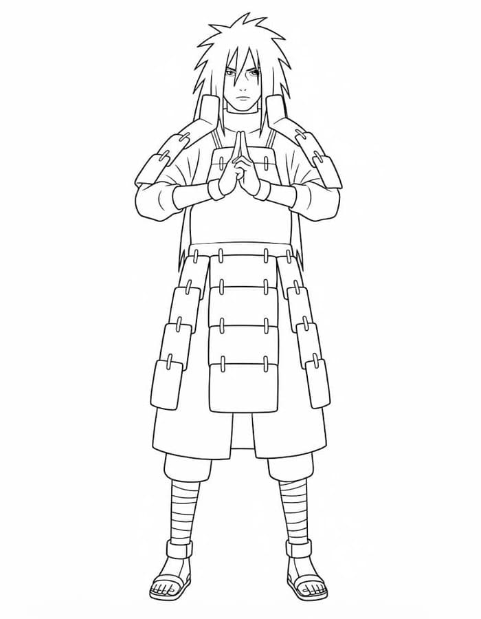 Madara Uchiha afdrukbaar simpel