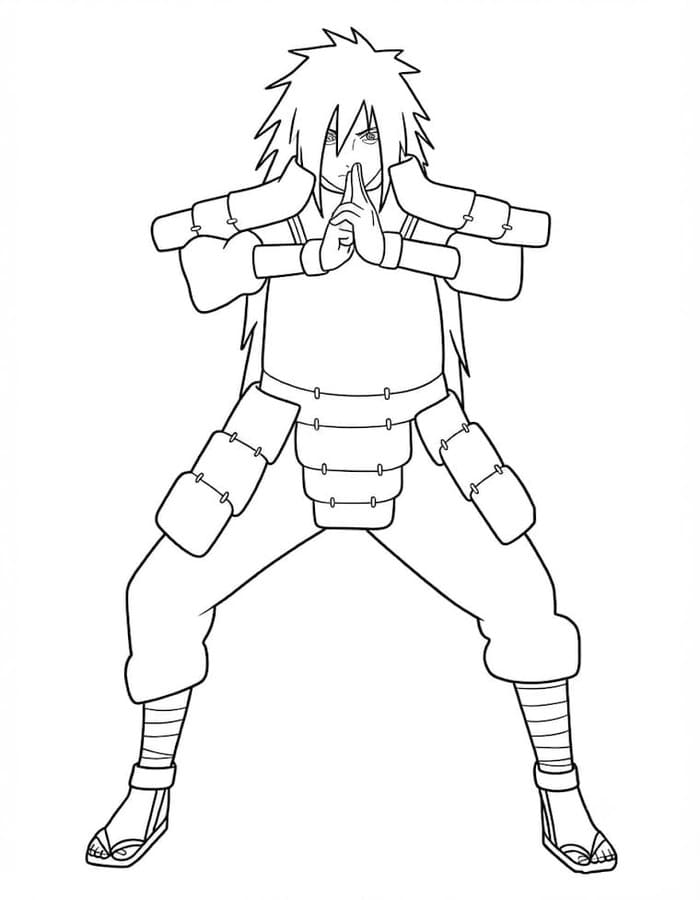 Madara Uchiha gratis simpel