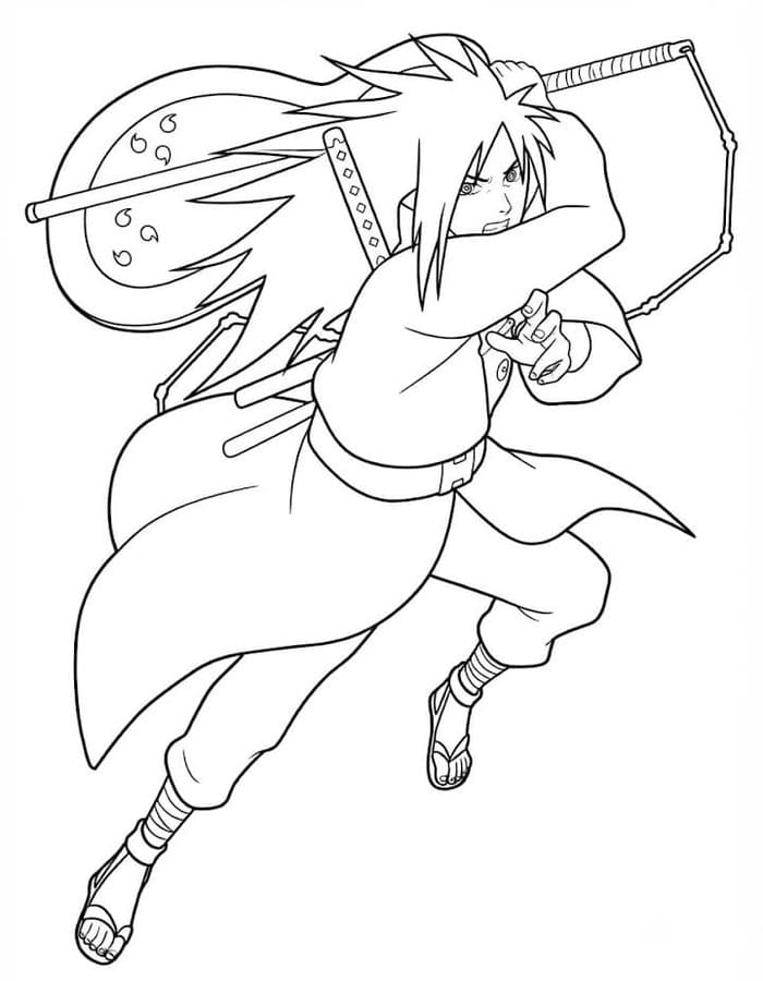 Madara Uchiha gratis voor kinderen