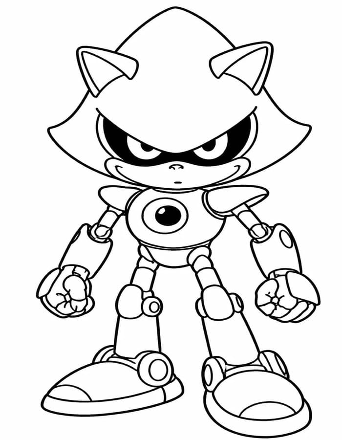 Metal Sonic gratis basis