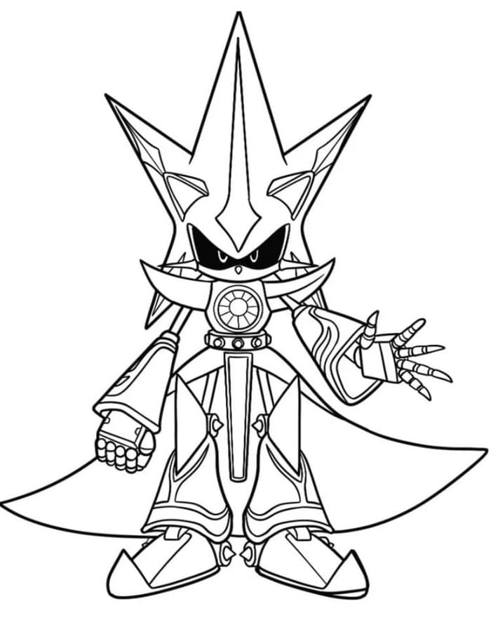 Metal Sonic gratis eenvoudig