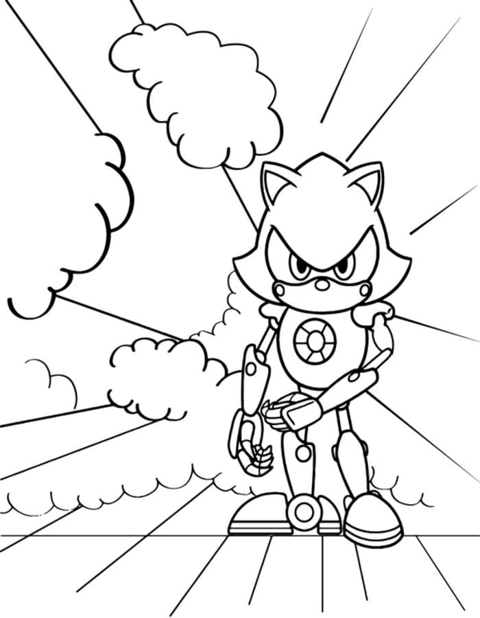 Metal Sonic voor kinderen