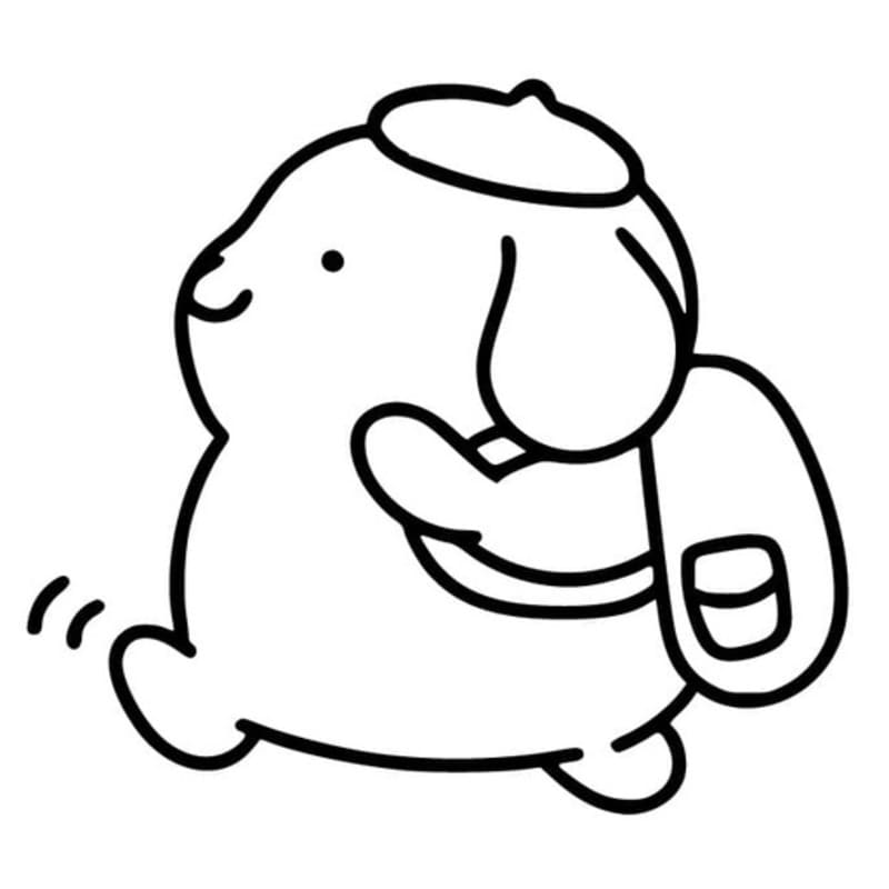 Pompompurin gratis basis
