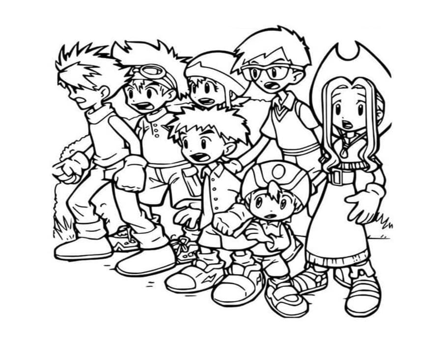 Tekenen Digimon basis