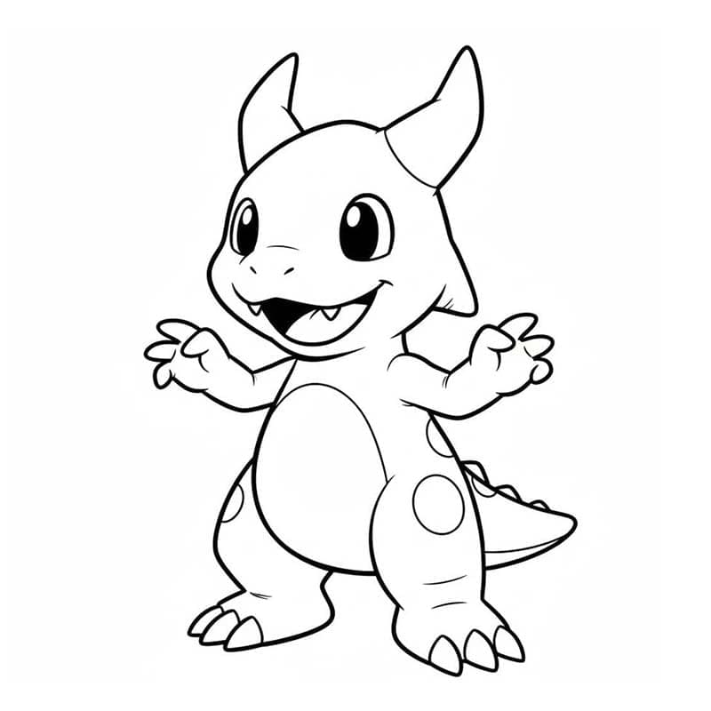 Tekenen Digimon gratis afdrukbaar