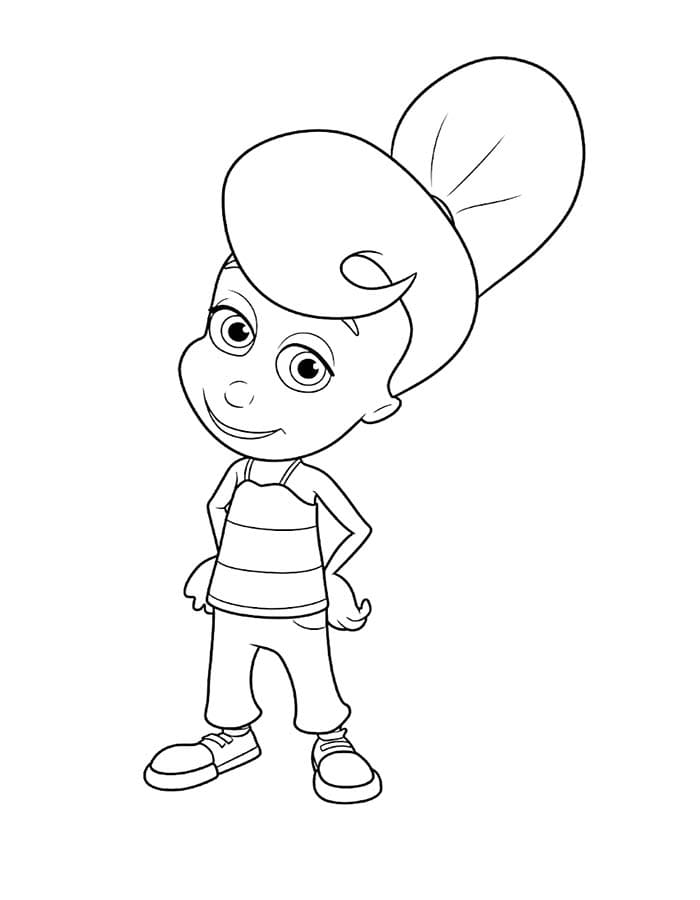 Tekenen Jimmy Neutron basis
