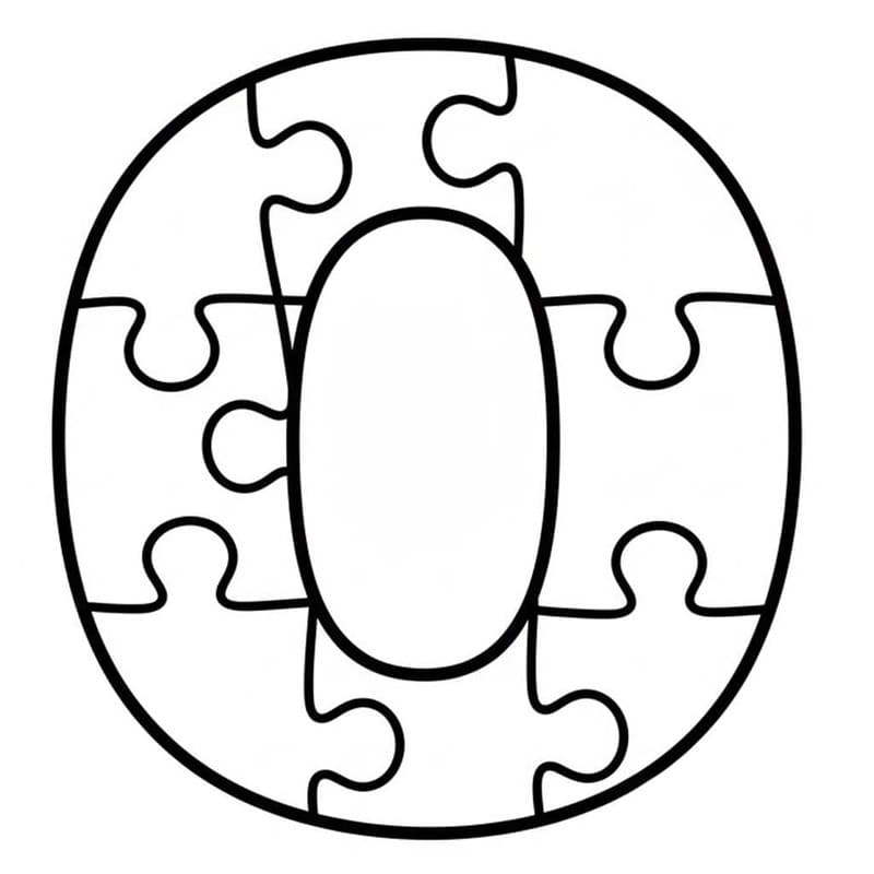 Tekenen Letter O