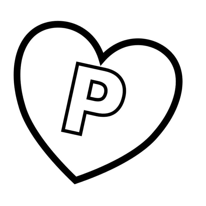 Tekenen Letter P basis