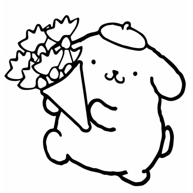 Tekenen Pompompurin simpel