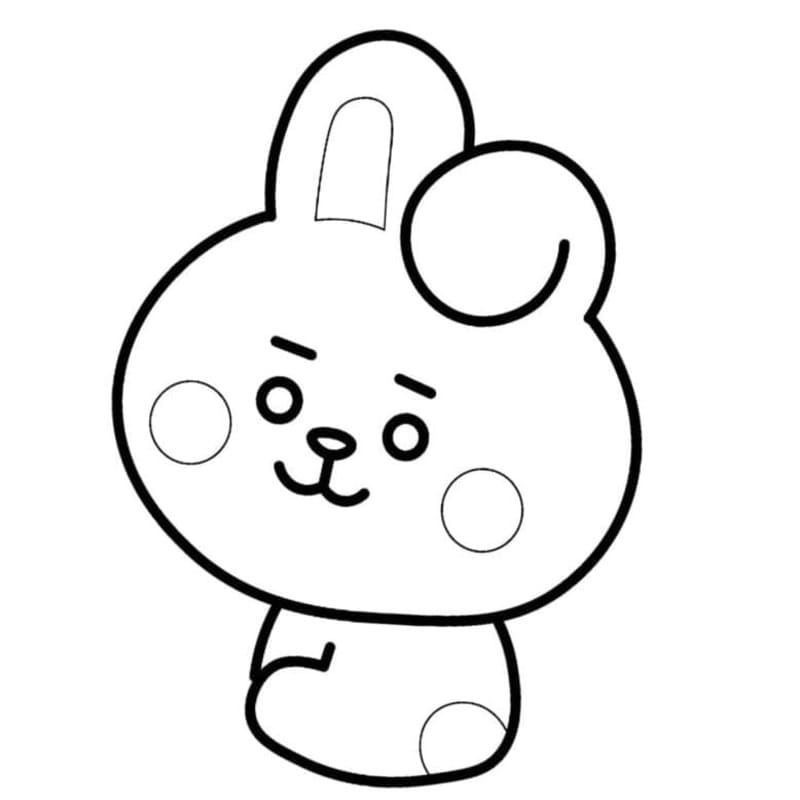 Afbeelding BT21 gratis afdrukbaar