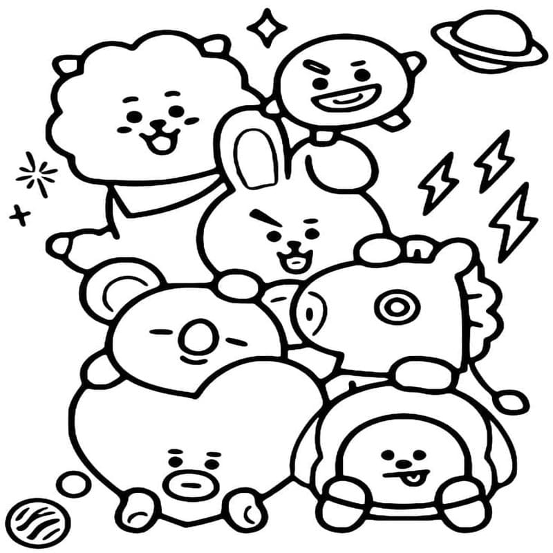 Afbeelding BT21 gratis