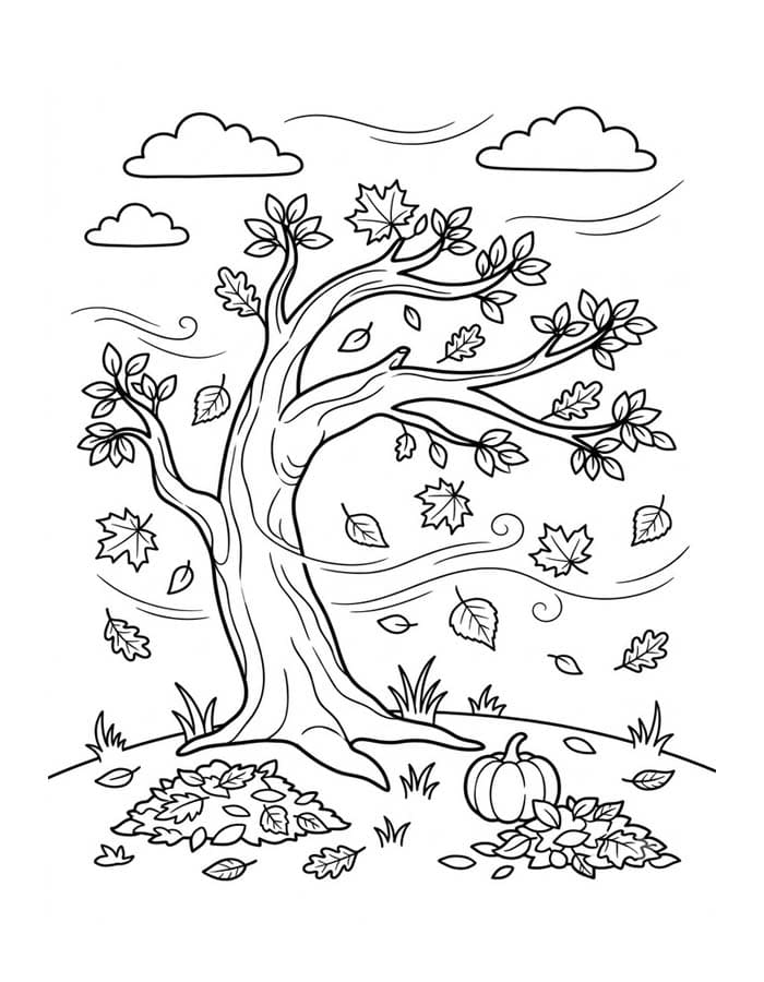 Afbeelding Herfstboom gratis