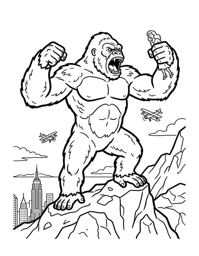 Afbeelding King Kong gratis