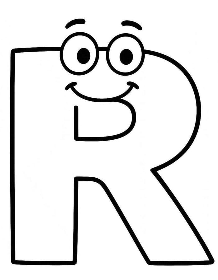 Afbeelding Letter R gratis