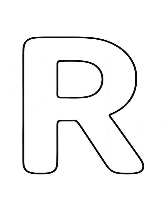 Afbeelding Letter R
