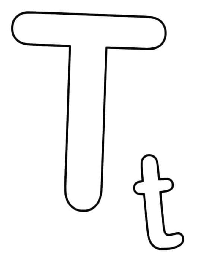 Afbeelding Letter T