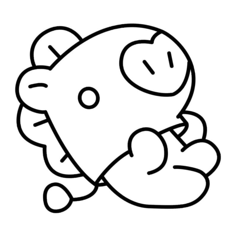 BT21 gratis afdrukbaar voor kinderen