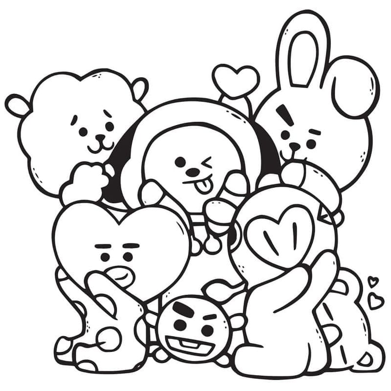 BT21 gratis basis