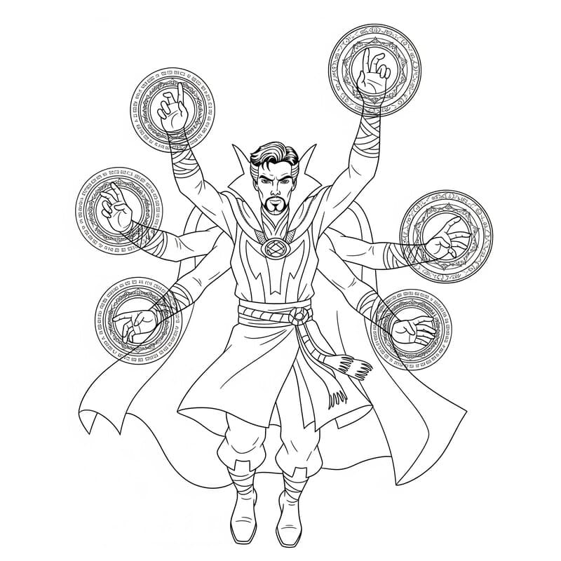 Doctor Strange afdrukbaar
