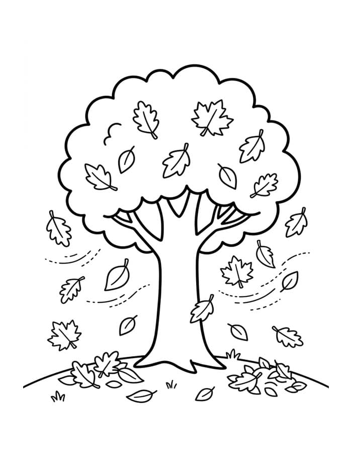 Herfstboom